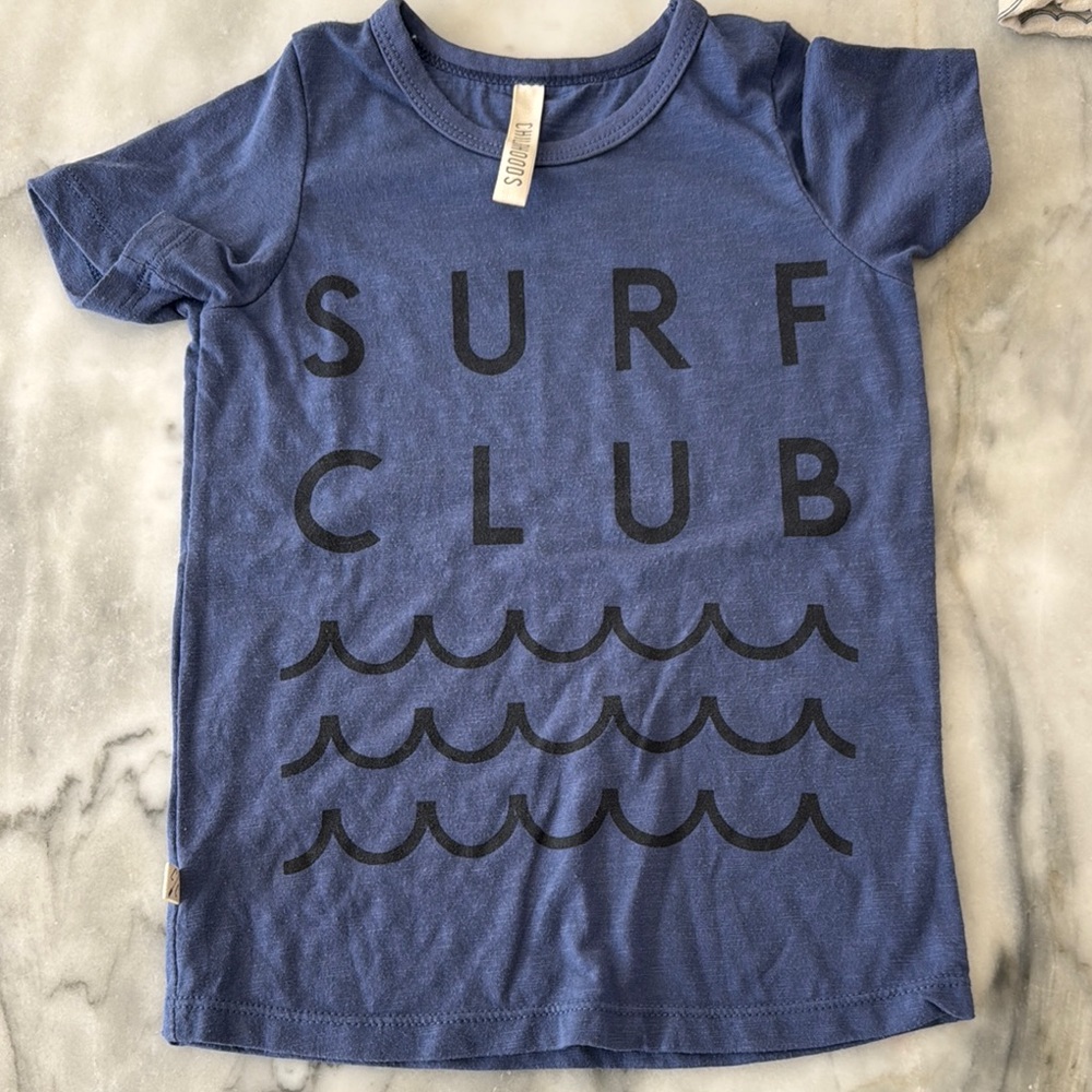Childhoods Clothing Blue Surf Club Kids T-Shirt